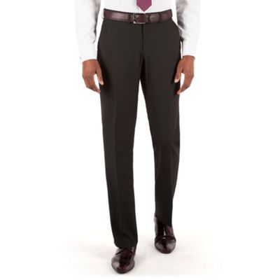 Thomas Nash Black stripe tailored fit suit trouser